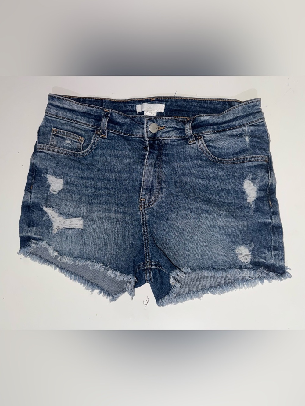 H&M Women's Distressed Shorts Sz 6